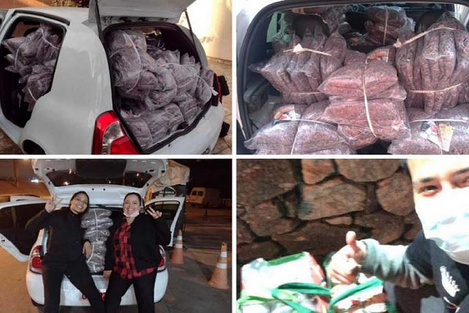 Funcionários do Comunique-se doam mantas a pessoas em situação de rua - News Rondônia