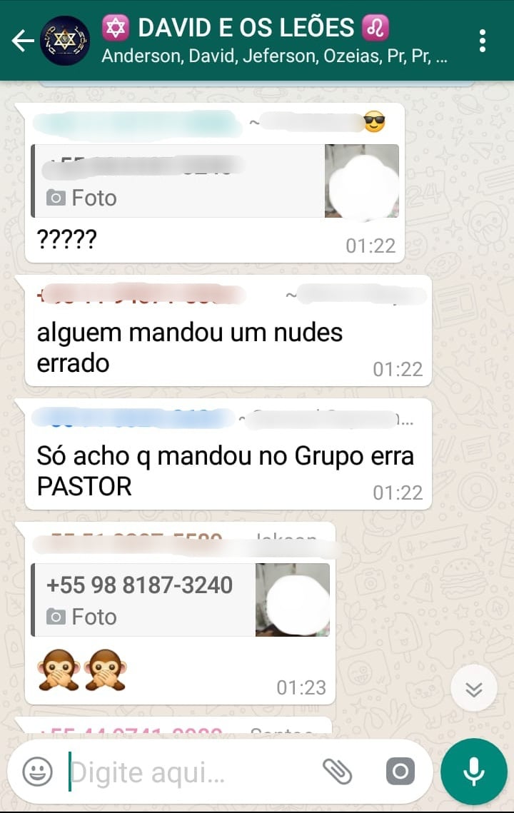 NUDES - PASTOR ERRA E ENVIA FOTO NO GRUPO DE PASTORES; DETALHE CHAMOU ATENÇÃO - News Rondônia