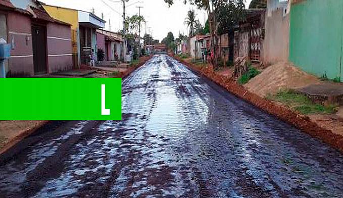 Em Porto Velho obras de drenagem e asfalto no Lagoinha em fase de conclusão - News Rondônia