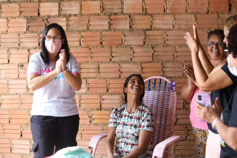 Programa 'Mamãe Cheguei' alcança beneficiada surda em Rondônia - News Rondônia