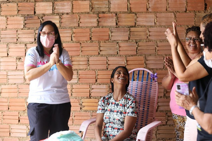 Programa 'Mamãe Cheguei' alcança beneficiada surda em Rondônia - News Rondônia