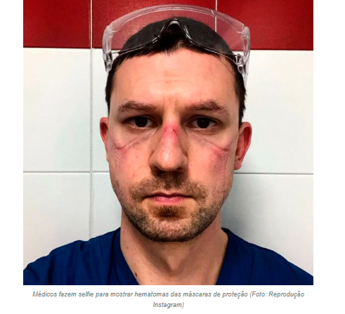 CORONAVÍRUS: MÉDICOS FAZEM SELFIE PARA MOSTRAR DIAS COMBATENDO O VÍRUS - News Rondônia