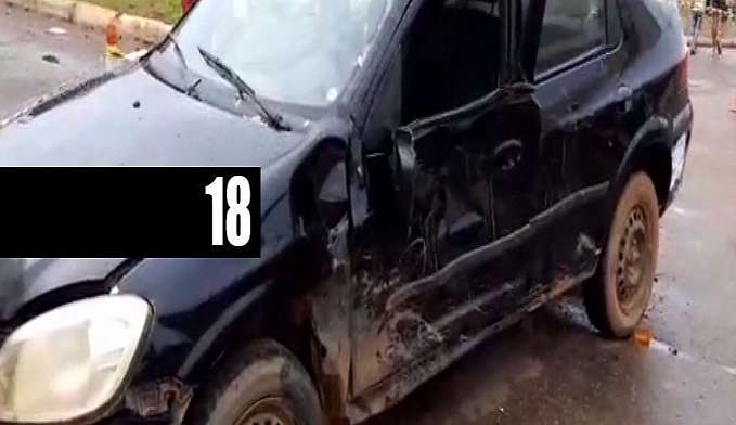 FATAL: MOTOCICLISTA MORRE DURANTE BATIDA COM CARRO NO DIA DE SEU ANIVERSÁRIO; ESPOSA FOI SOCORRIDA - News Rondônia