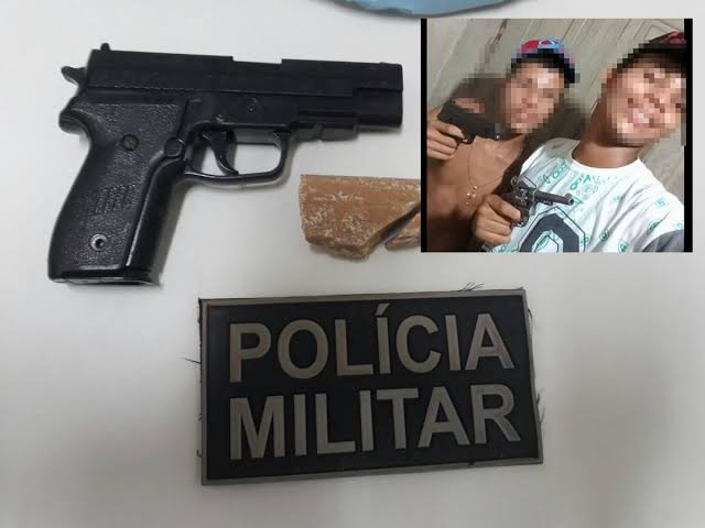 NA LESTE: POLÍCIA PRENDE JOVEM E APREENDE ADOLESCENTE COM MOTOCICLETA ROUBADA, ARMA E DINHEIRO - News Rondônia