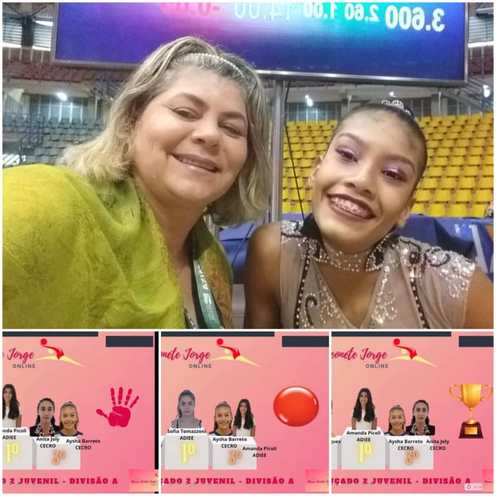 De Rondônia para o mundo: Ginasta Aysha Fernanda se destaca nas competições on-line internacional - News Rondônia