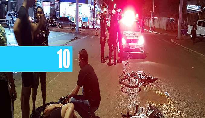 CICLISTA VENEZUELANO TENTA ATRAVESSAR AVENIDA E ACABA SENDO ATROPELADO POR MOTO - News Rondônia