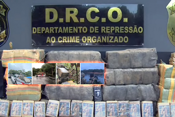 Amazonas: operação policial resulta na apreensão de três toneladas de maconha do tipo 'Skank' da Colômbia - News Rondônia