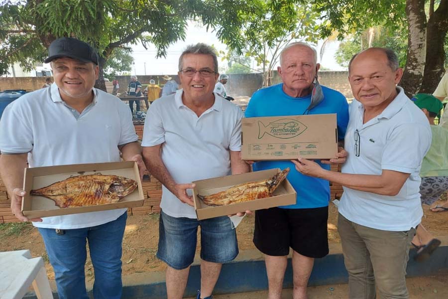 O Deputado Federal Coronel Chrisóstomo prestigiou o II Festival Nacional do Tambaqui da Amazônia em Ariquemes - News Rondônia