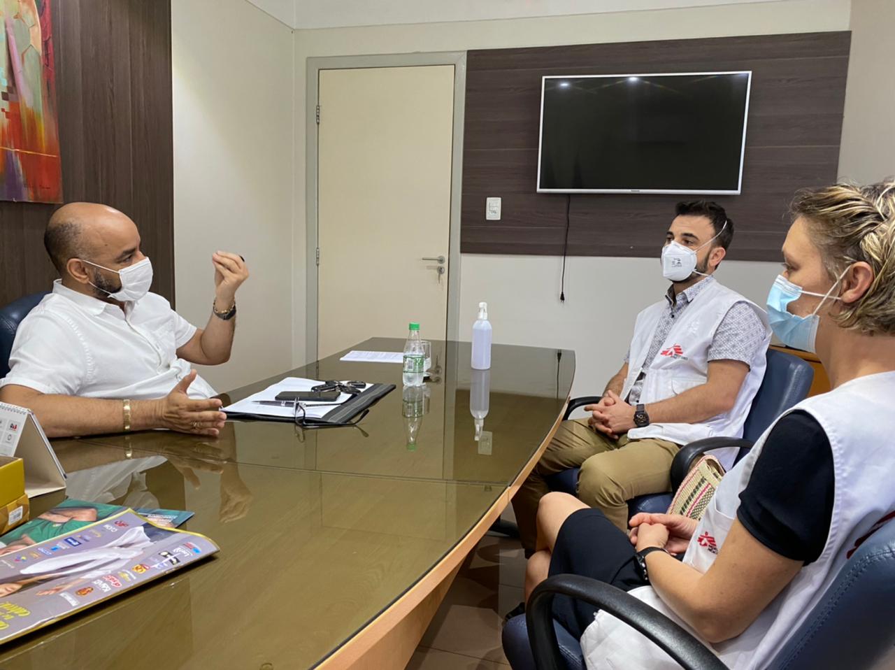 Cremero recebe ONG Médicos sem Fronteiras para intervenção em Rondônia - News Rondônia