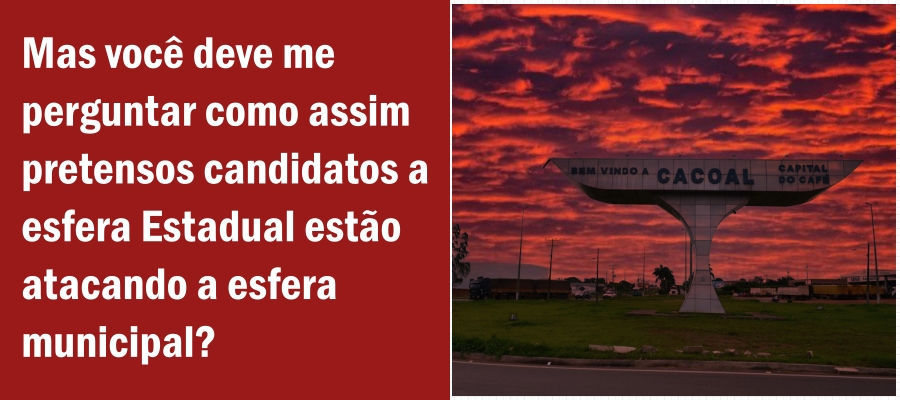 O vale do café está pegando fogo - Por Rayane Trajano - News Rondônia