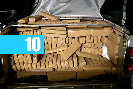 PRF APREENDE 800 QUILOS DE MACONHA EM VEÍCULO NA BR-060 - News Rondônia