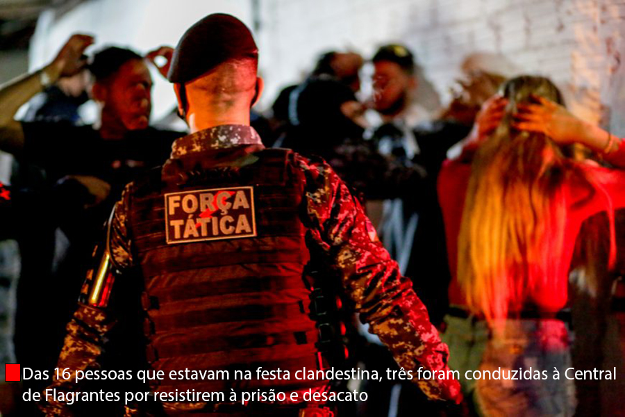 Na terceira noite da 'Operação Consciência', festa clandestina é cancelada na zona Sul de Porto Velho - News Rondônia