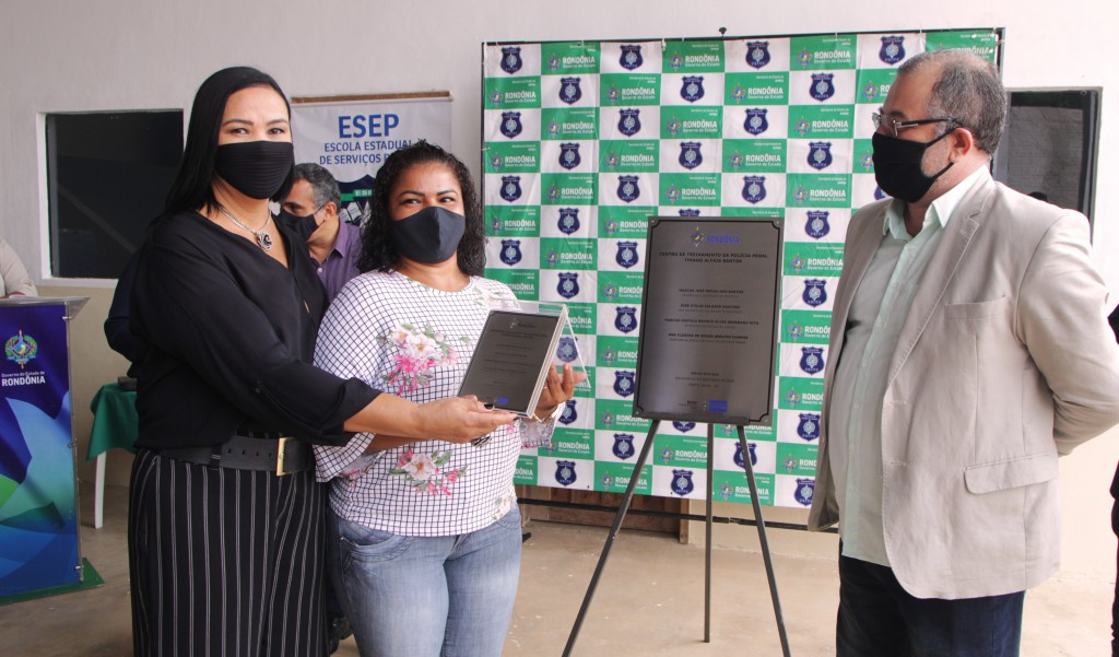 Com emenda do deputado Anderson Pereira, Polícia Penal inaugura Centro de Treinamento Thiago Alfaia - News Rondônia