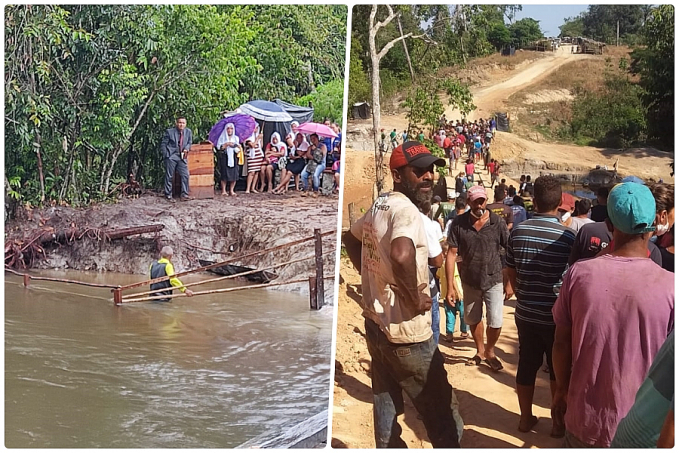 Agricultores e assentados do INCRA lutam pelo direito de ir e vir na Vila Nova Samuel - News Rondônia
