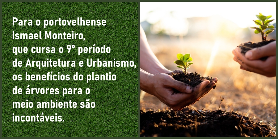 UNIRON comemorou o dia mundial do meio ambiente ampliando arborização do seu Campus I - News Rondônia