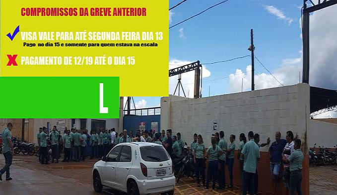 TRABALHADORES DO CONSÓRCIO SIM CONTINUAM SEM RECEBER E A QUALQUER MOMENTO PODE ACONTECER OUTRA PARALISAÇÃO - News Rondônia