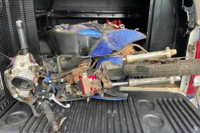 Batida entre moto e Strada deixa mulher com cabeça rachada - News Rondônia