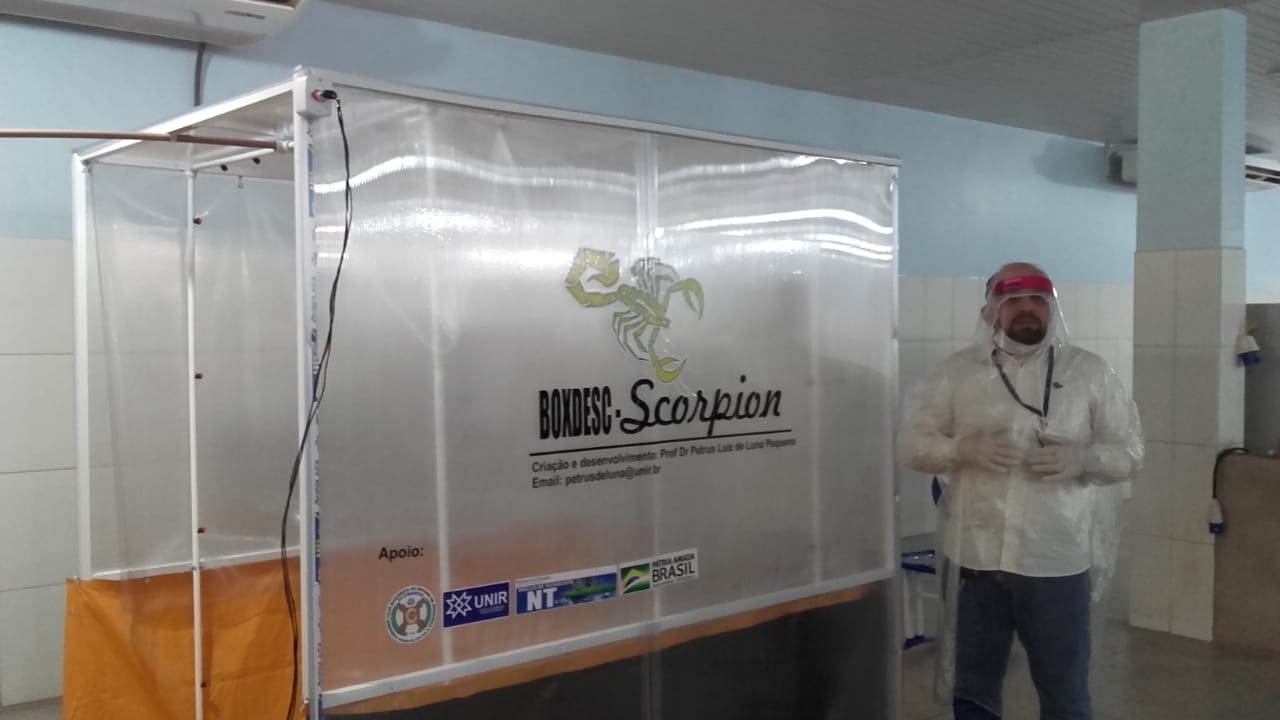 PESQUISADOR DA UNIR DESENVOLVE PROTÓTIPO DE CÂMARA DE BAIXO CUSTO PARA DESINFECÇÃO E DESCONTAMINAÇÃO EM AMBIENTE DE UTI - News Rondônia