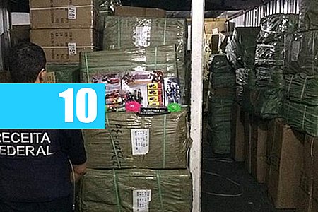 RECEITA REGISTRA RECORDE NA APREENSÃO DE CONTRABANDO EM 2018 - News Rondônia
