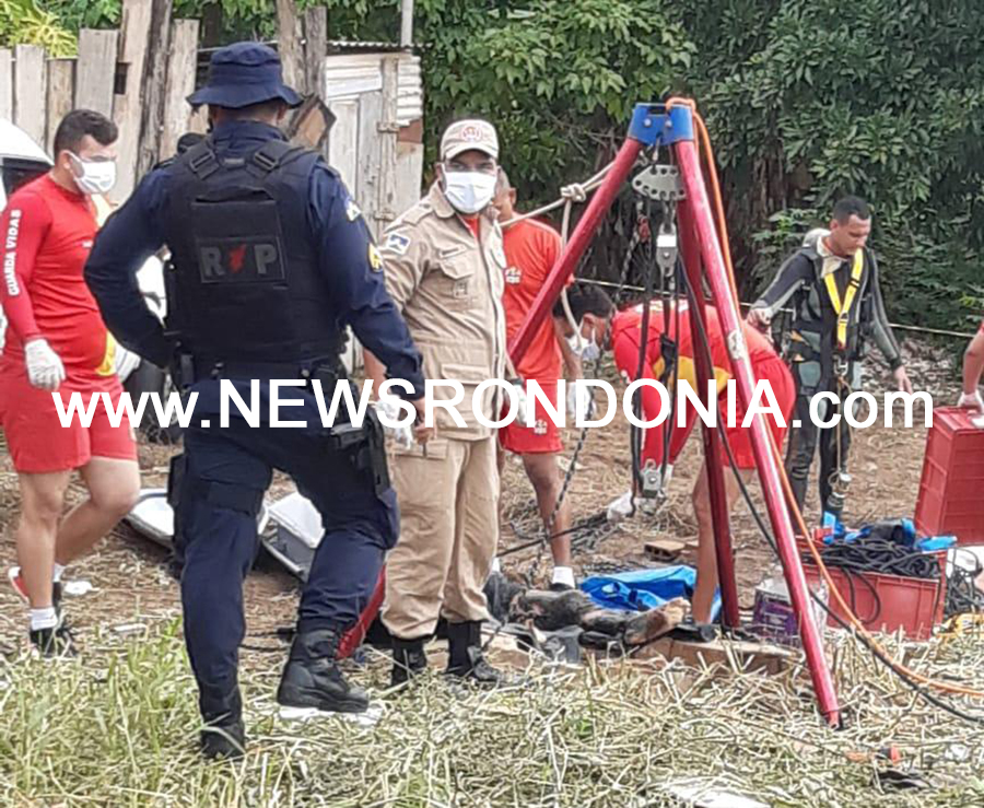 Bombeiros resgatam corpo de homem em avançado estado de putrefação dentro de poço - News Rondônia
