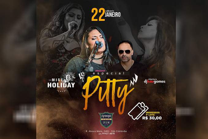 EVENTOS - Happy Friday, Feijoada com Rock e especiai Pitty neste final de semana no Grego Original - News Rondônia