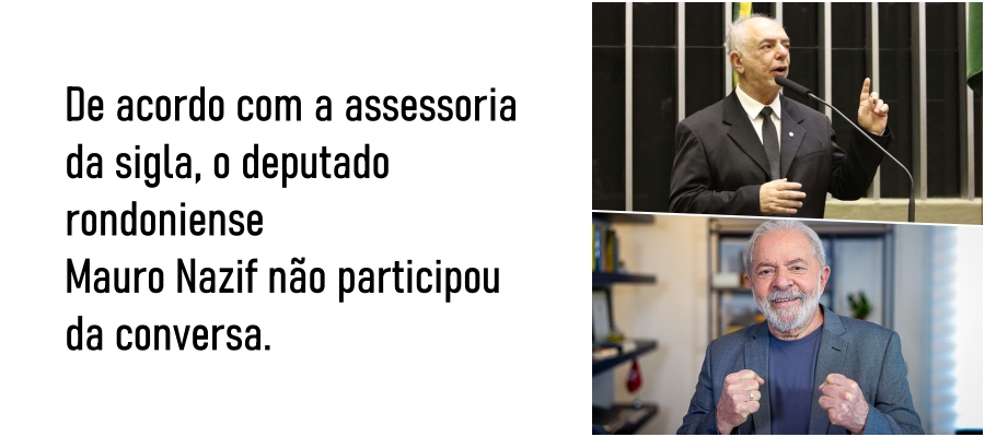 Visando as Eleições, PSB de Mauro Nazif faz aproximação com Lula e quer aliança - News Rondônia