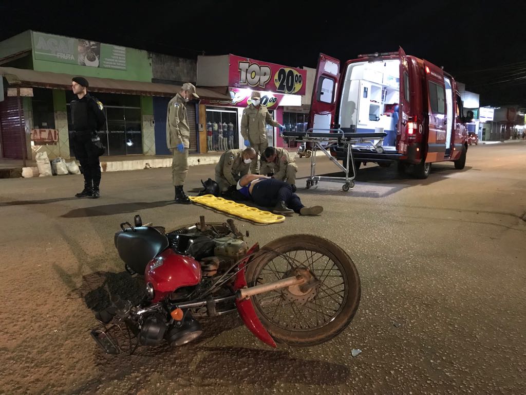 ESTUDANTE FICA FERIDA AO SER ATINGIDA POR MOTOCICLISTA QUE PASSOU SINAL VERMELHO - News Rondônia