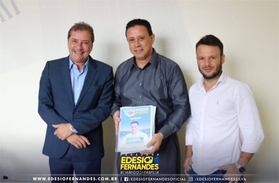 PEDIDO DE MELHORIAS COM URGÊNCIA: EDESIO FERNANDES LEVA DEMANDAS URGENTES DOS BAIRROS APONIÃ E IGARAPÉ AO PREFEITO HILDON CHAVES - News Rondônia