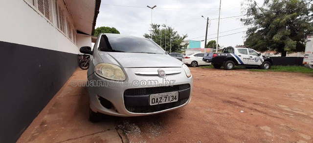 POLICIA MILITAR DE RO RECUPERA CARRO ROUBADO EM CIDADE VIZINHA - News Rondônia