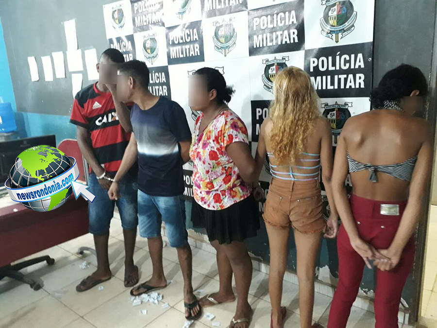 APONIÃ  BANDO É DETIDO AO SER FLAGRADO PREPARANDO DROGA PARA VENDA - News Rondônia