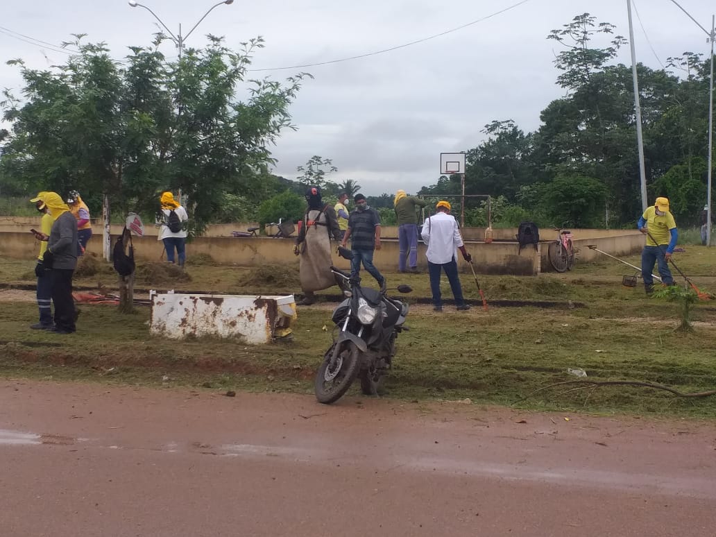 Limpeza é realizada no Cristal da Calama após solicitação do vereador Edimilson Dourado - News Rondônia