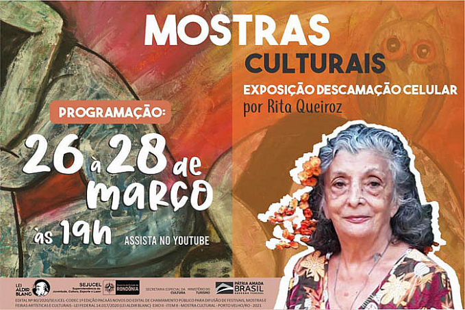 Artista plástica Rita Queiroz lança mostra virtual durante a pandemia - News Rondônia