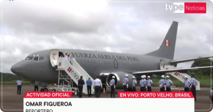 Televisão peruana repercute vinda do presidente Pedro Castillo a Rondônia - News Rondônia