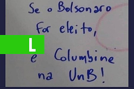 UNB É PICHADA COM AMEAÇA DE MASSACRE - News Rondônia