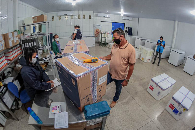 Rondônia recebe mais 40.010 doses de vacinas do Ministério da Saúde contra a covid-19 - News Rondônia