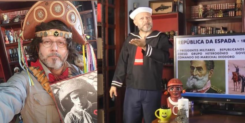 PROFESSOR DE PORTO VELHO SE FANTASIA EM AULAS ONLINE E REINVENTA A MANEIRA DE ENSINAR - News Rondônia