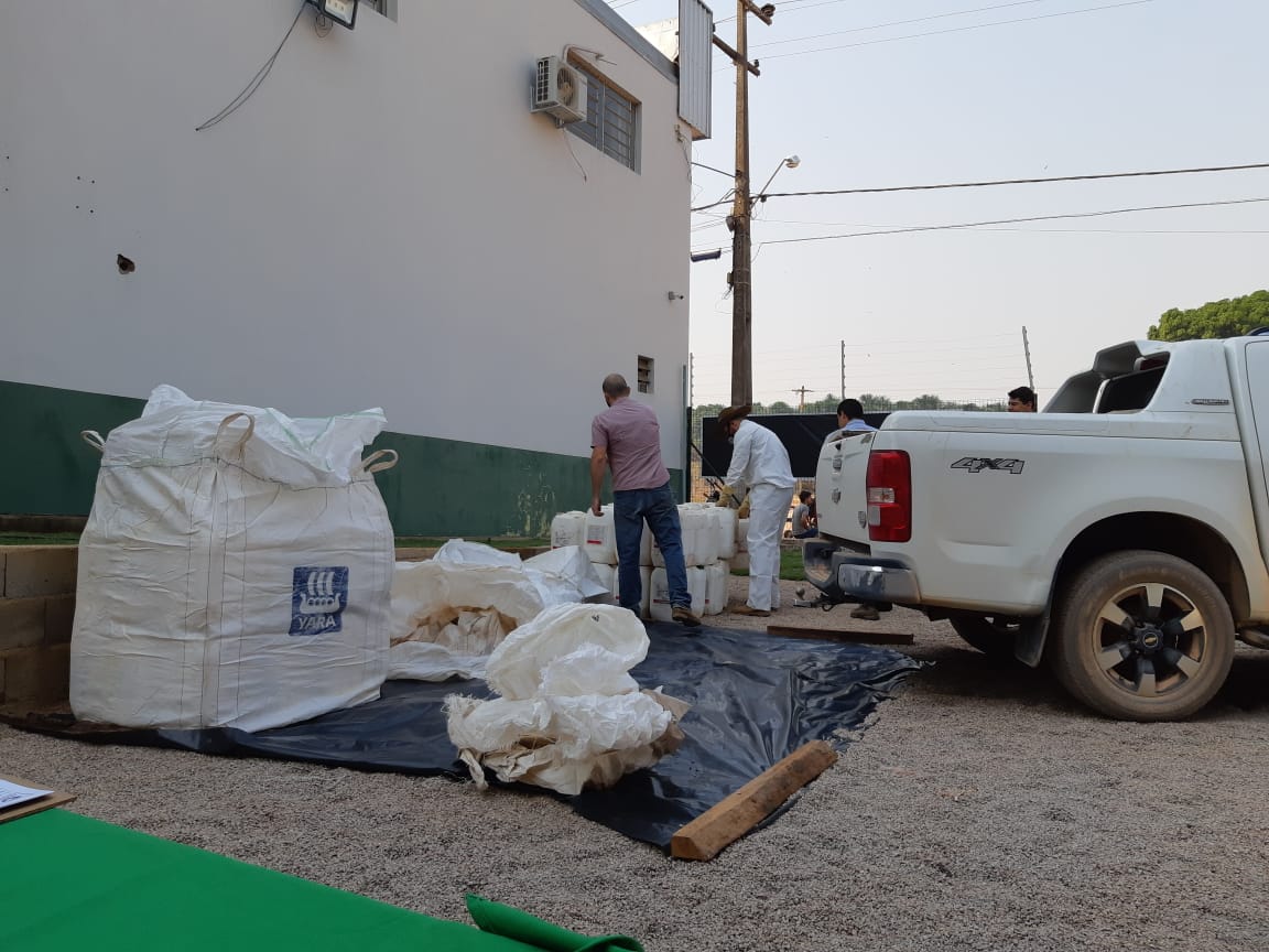 FISCAIS DA IDARON RECOLHEM MAIS DE 800 EMBALAGENS DE AGROTÓXICOS EM JACI-PARANÁ - News Rondônia