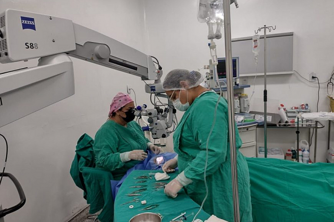 Após 61 anos, idosa de Jaru volta a enxergar depois de transplante de córnea realizado no Hospital de Base - News Rondônia