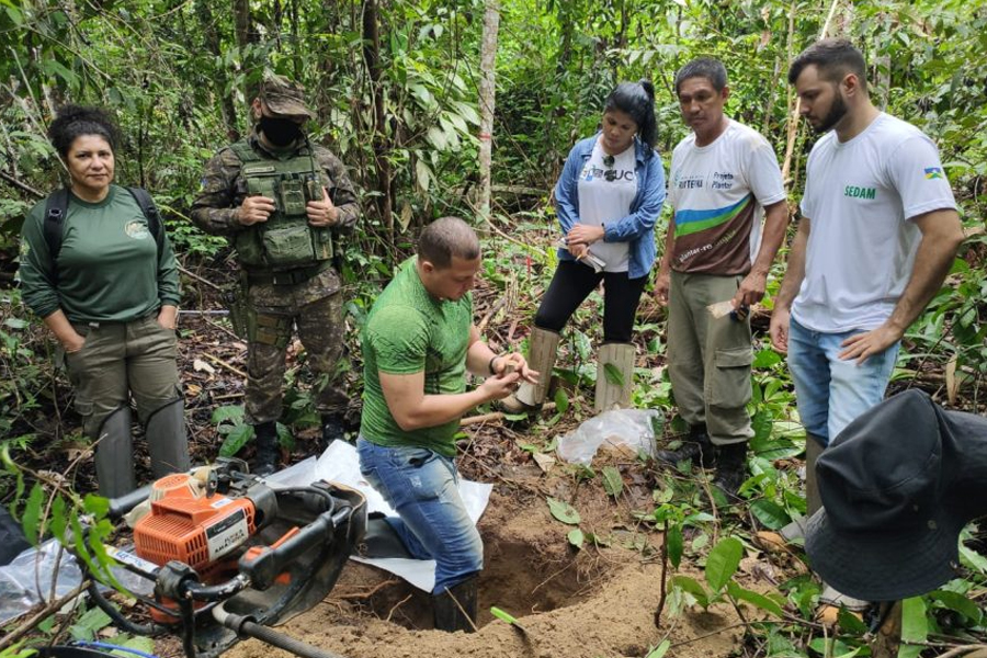 Emissão de carbono é monitorada na Resex Rio Preto Jacundá, em Machadinho dOeste - News Rondônia