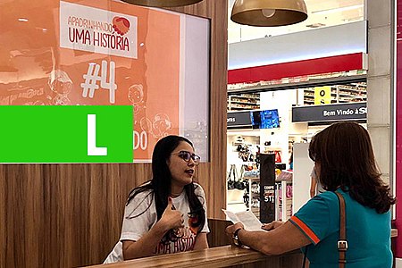 APADRINHANDO UMA HISTÓRIA: PROJETO FAZ CAMPANHA NO PORTO VELHO SHOPPING - News Rondônia