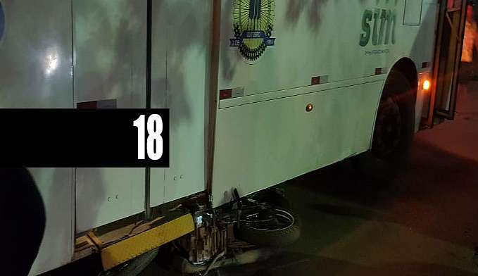 IDENTIFICADO: ÔNIBUS COLETIVO ATROPELA E MATA MOTOCICLISTA NA ZONA SUL - News Rondônia