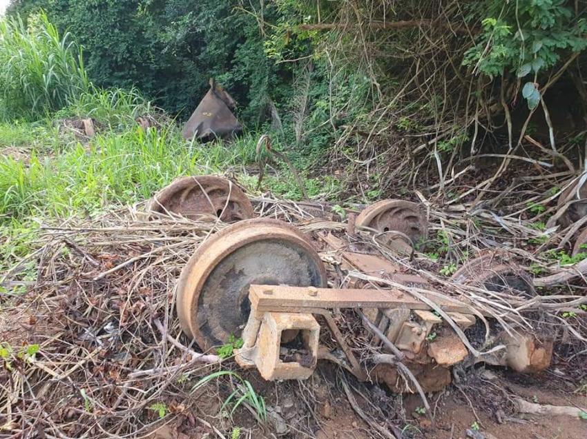 PEÇAS ABANDONADAS DA MADEIRA MAMORÉ ESTÃO SENDO VENDIDAS COMO SUCATA - News Rondônia