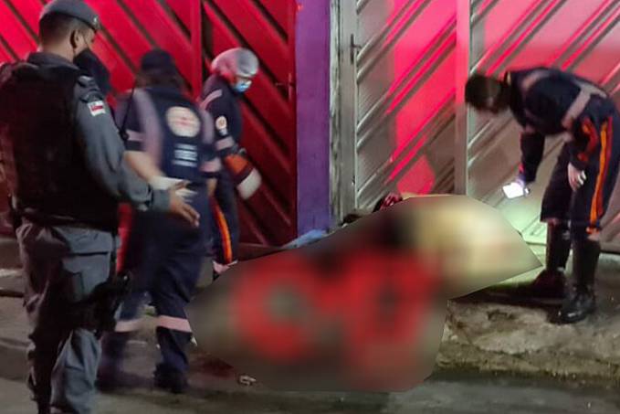 IMAGENS FORTES - Vulgo Bob é crivado de balas no Jorge Teixeira - News Rondônia