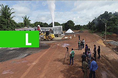 USINA DE ASFALTO REALIZA TESTES DE QUALIDADE E PRODUÇÃO EM CACOAL - News Rondônia