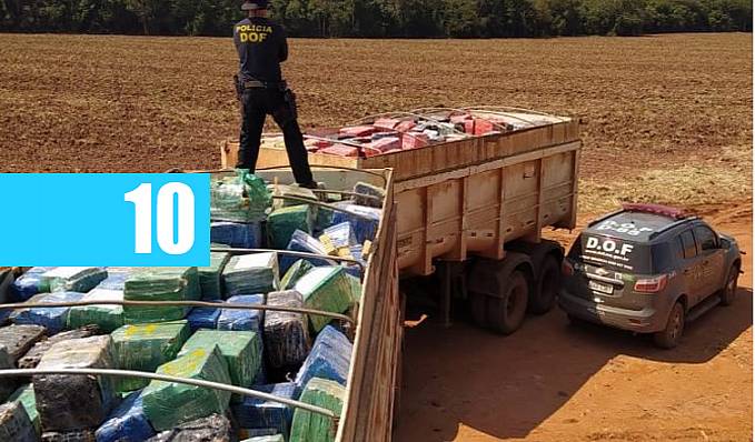 Apreensão de 33,3 toneladas de maconha em MS é a maior já feita no país - vídeo - News Rondônia