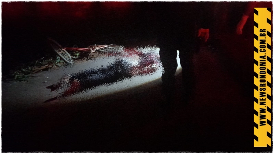 ATUALIZADA: Ciclista é morto com tiro na nuca na zona leste - News Rondônia