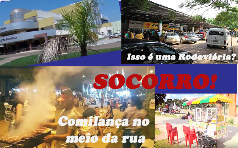 UMA RODOVIÁRIA/LIXÃO, ÁREA DE LAZER JOGADA ÀS TRAÇAS E UM TEATRO QUE FECHA MAIS QUE ABRE: PONHA SUA MÃO NISSO, GOVERNADOR! - News Rondônia