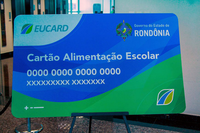 EDUCAÇÃO - Oitava e a nona parcela do Cartão Alimentação Escolar será disponibilizada nesta quinta-feira, 10 - News Rondônia