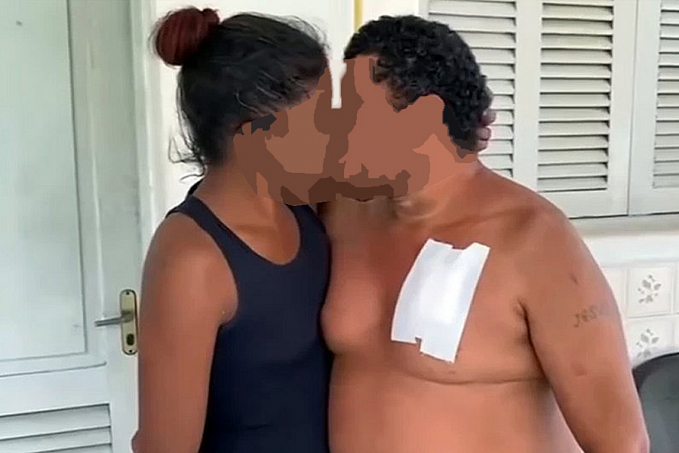 OLHA A RITA - Homem leva facada da esposa e decide não denunciar - News Rondônia