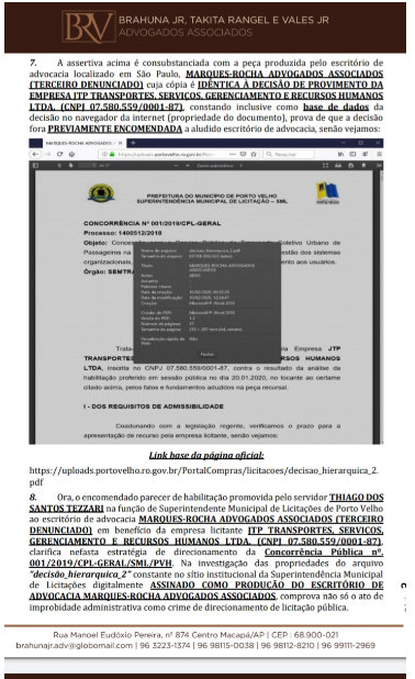 BOMBA - MP RECEBE DENUNCIA DE SUPOSTA FRAUDE NA LICITAÇÃO DO TRANSPORTE COLETIVO DE PORTO VELHO - News Rondônia